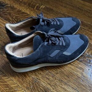 Greats Pronto Grey Suede Sneakers